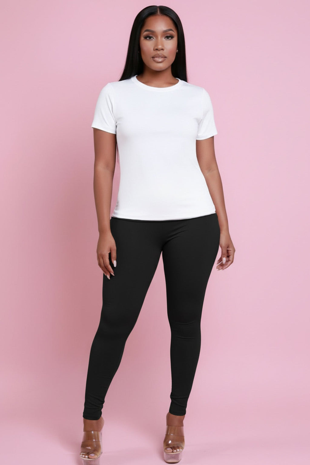 The 30 Second Set - White/Black Short Sleeve
