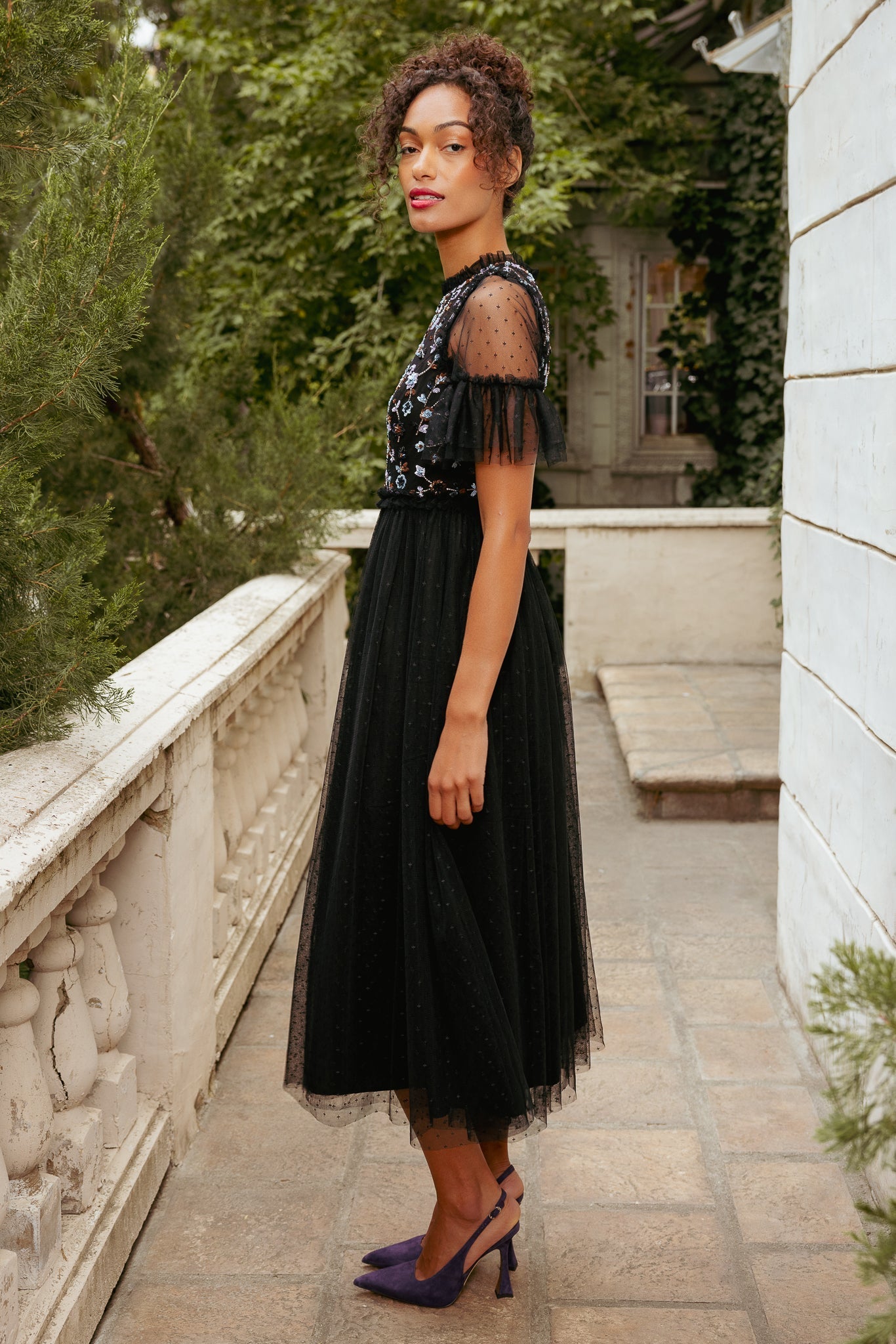 Louisa Dress in Black