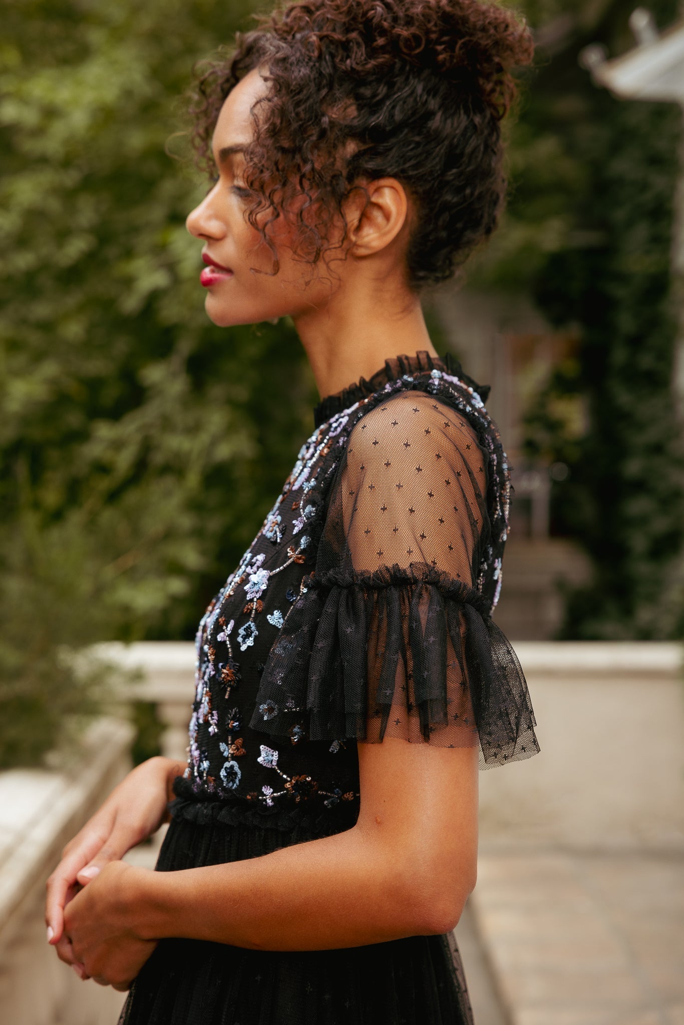 Louisa Dress in Black