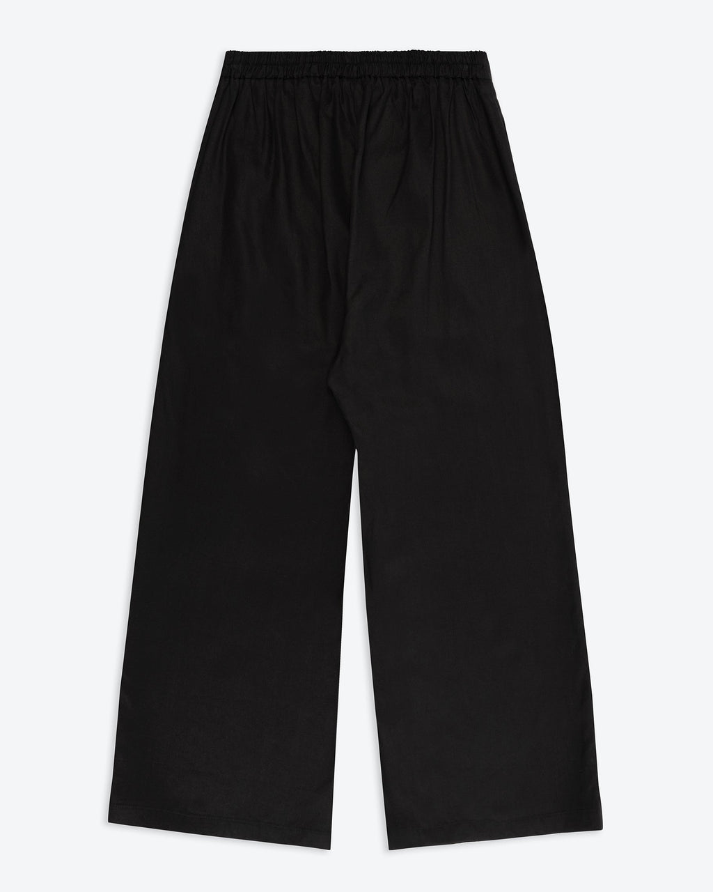 Lowie Black Lyocell Wide Leg Trouser