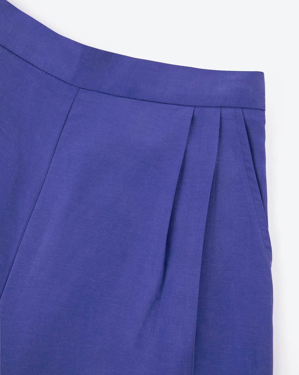 Lowie Cobalt Lyocell Wide Leg Trouser