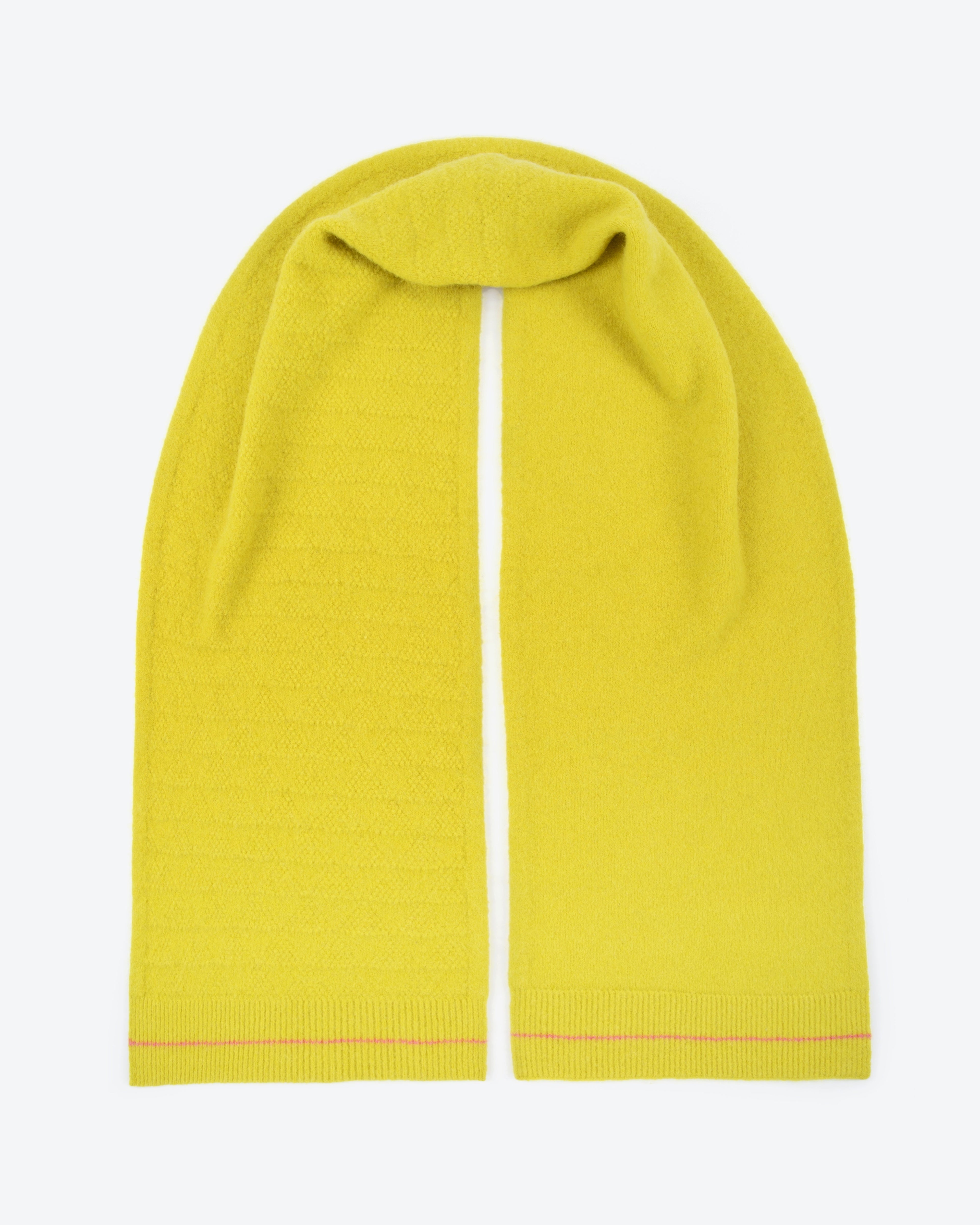 Lowie Alpaca Oversized Citrine Scarf