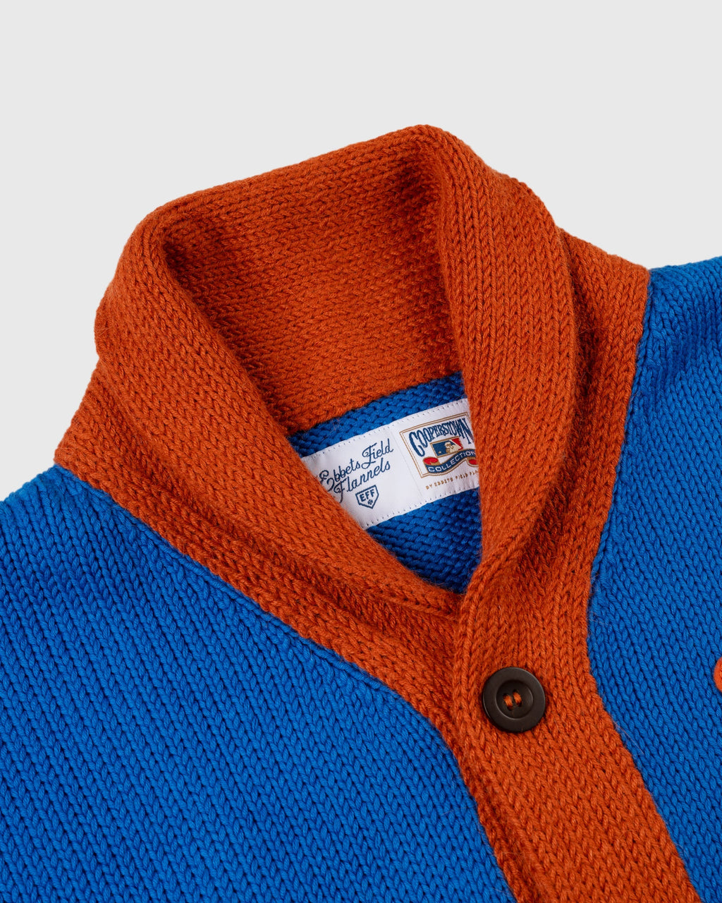 New York Mets 1962 Wool Shawl Collar Sweater