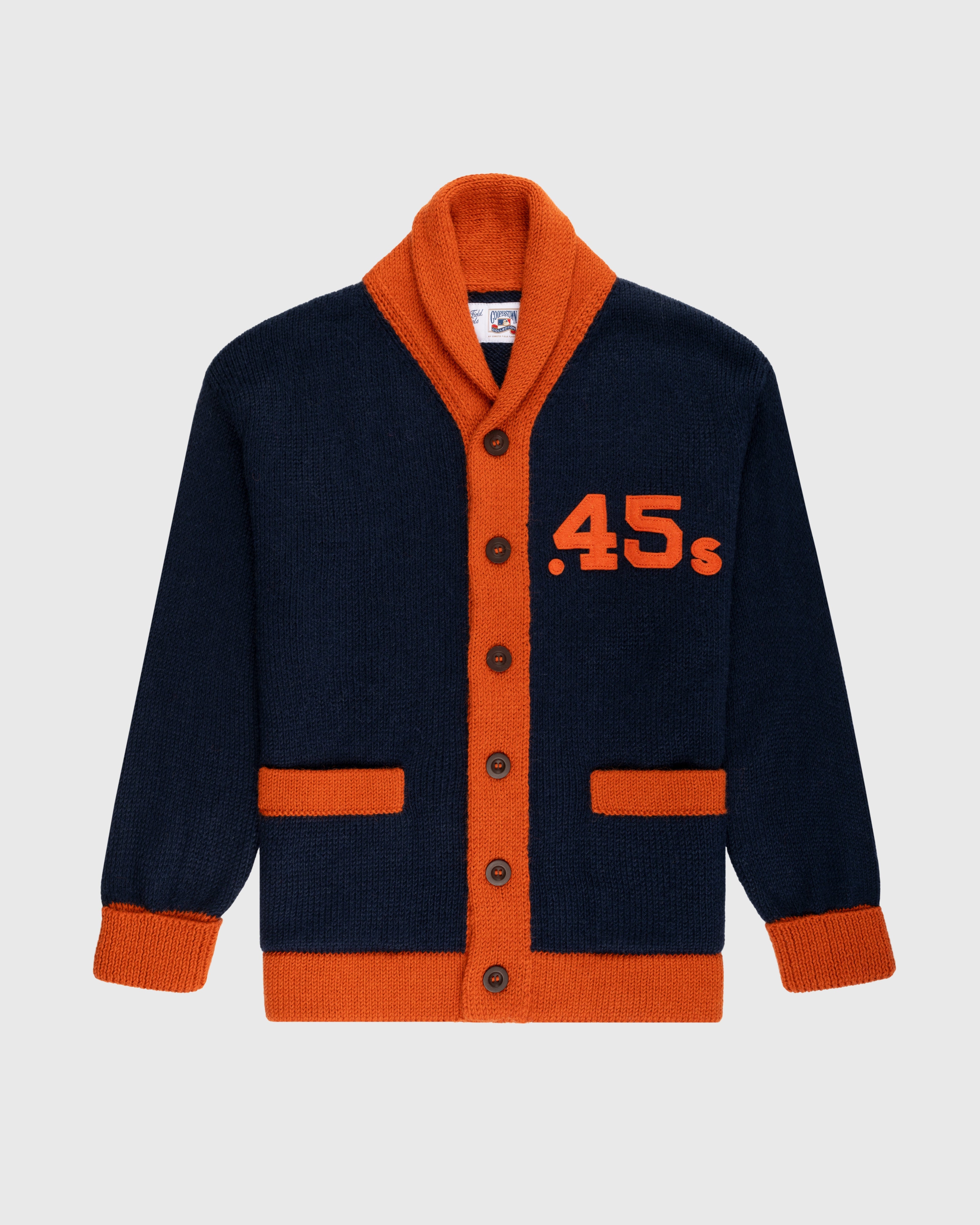 Houston Colt .45s 1962-64 Wool Shawl Collar Sweater