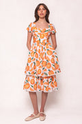 Marie Dress in Citrus