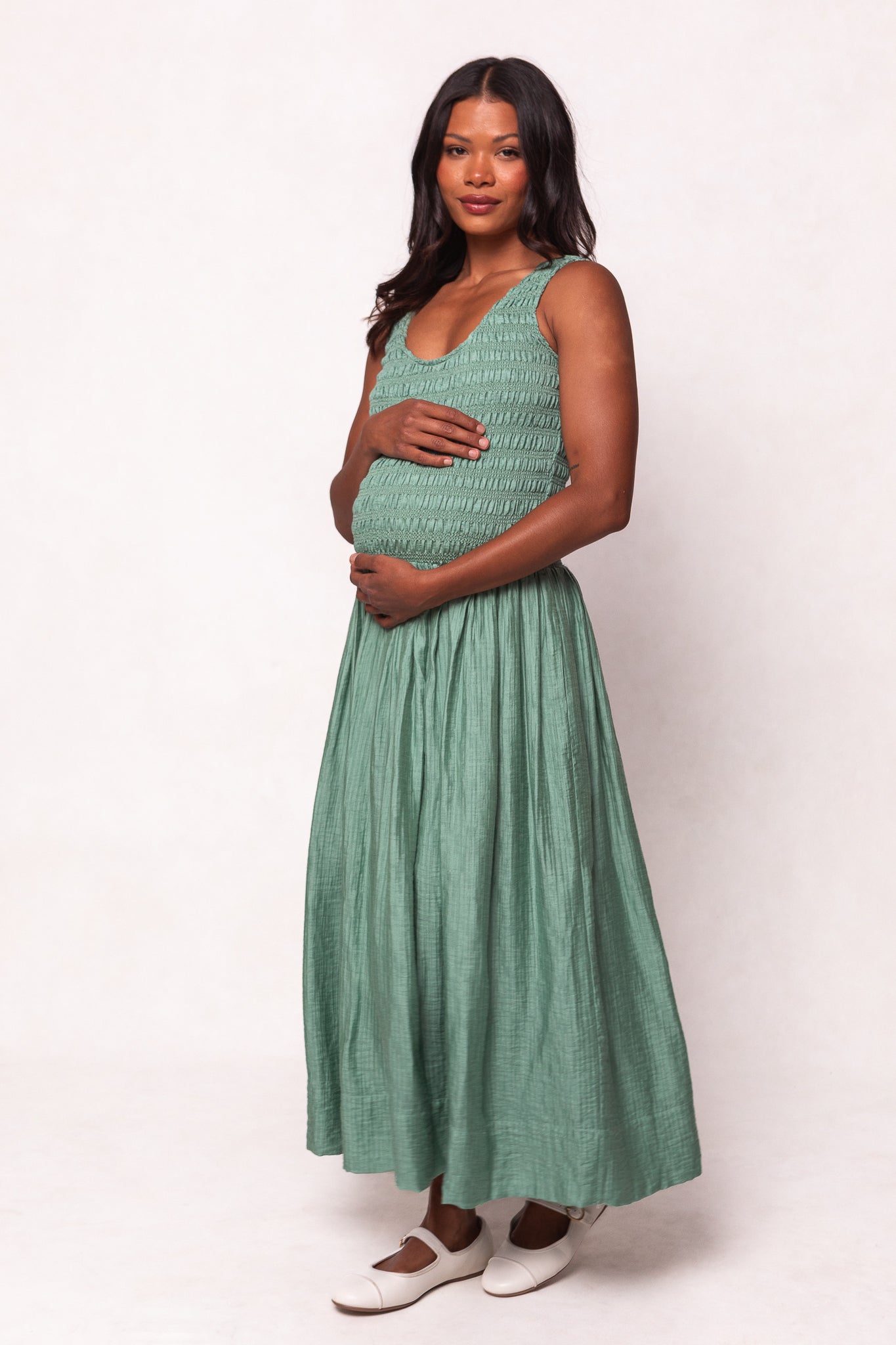 Marlow Dress in Green