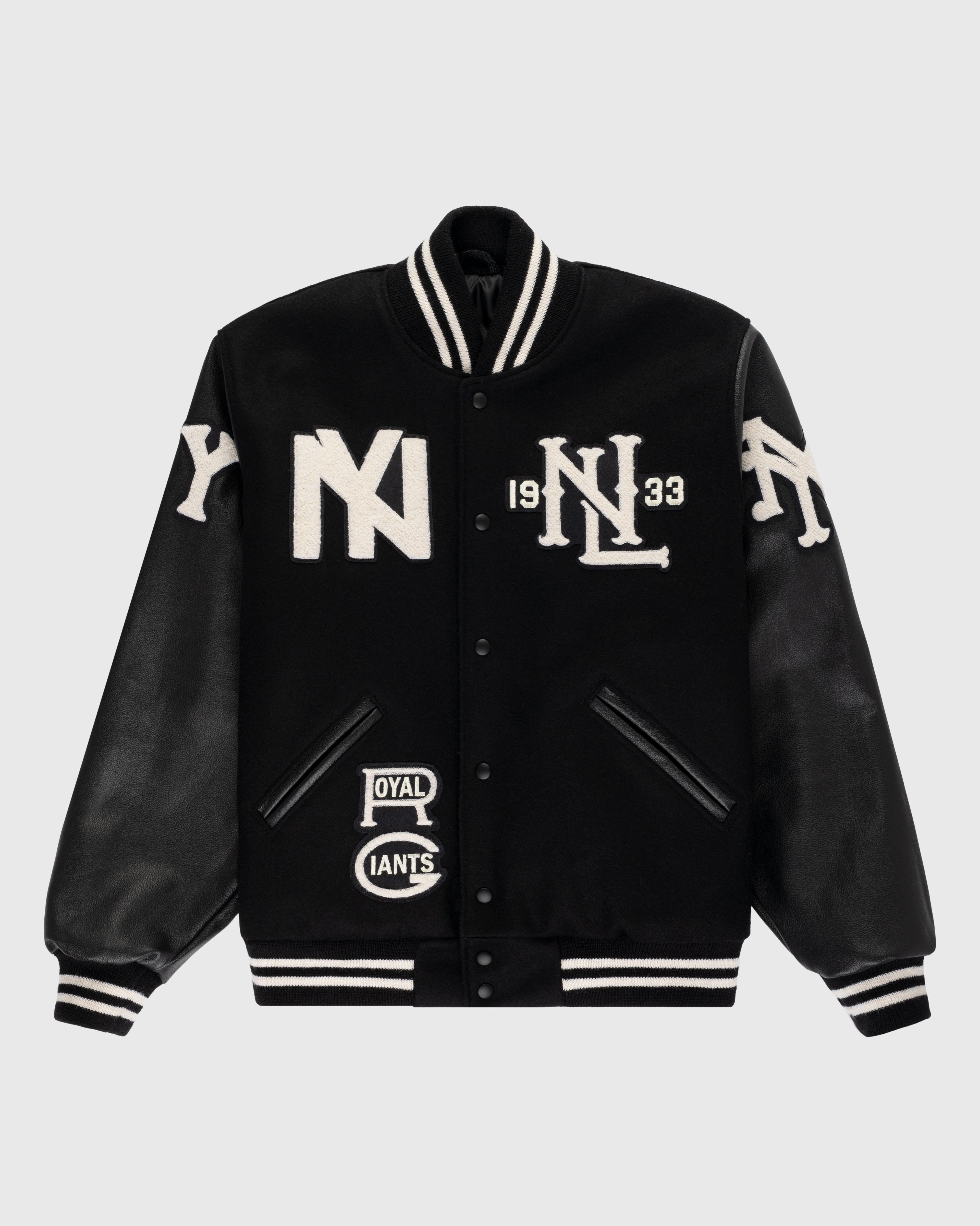 Negro League Wool & Leather Varsity Jacket