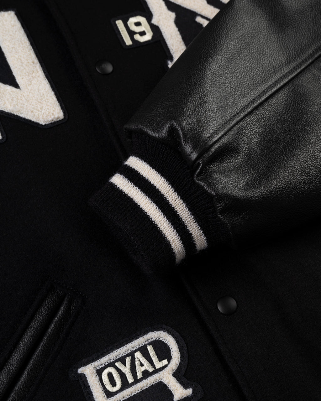 Negro League Wool & Leather Varsity Jacket
