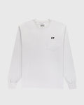 New York Black Yankees Embroidered 'NY' Long Sleeve Pocket Tee