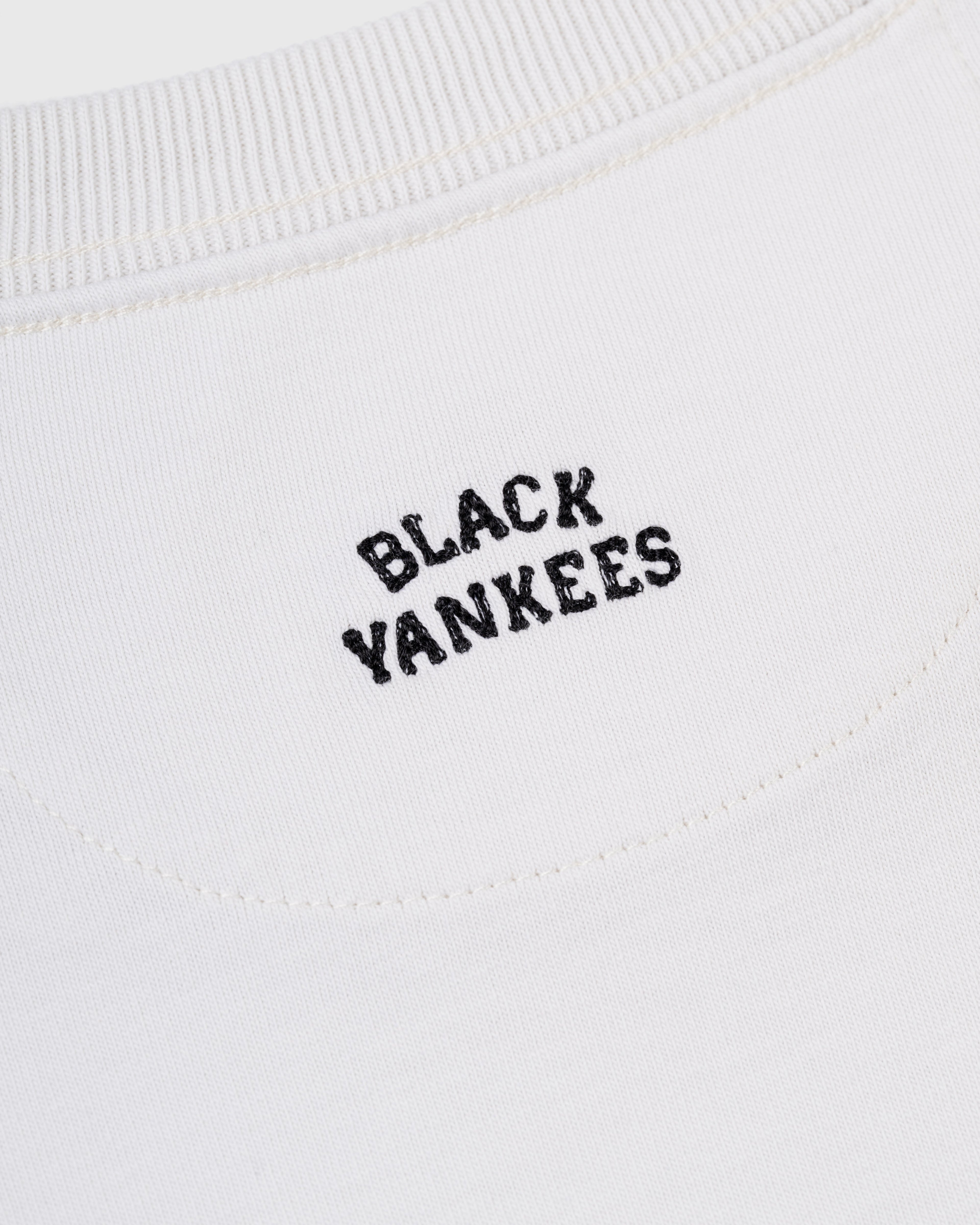 New York Black Yankees Embroidered 'NY' Long Sleeve Pocket Tee
