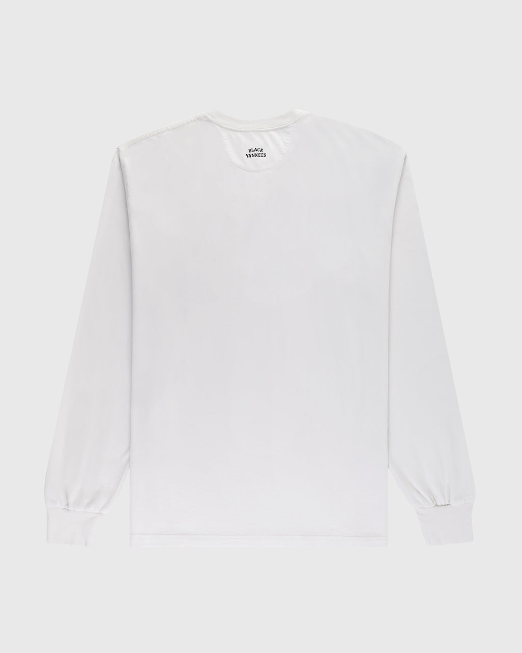 New York Black Yankees Embroidered 'NY' Long Sleeve Pocket Tee