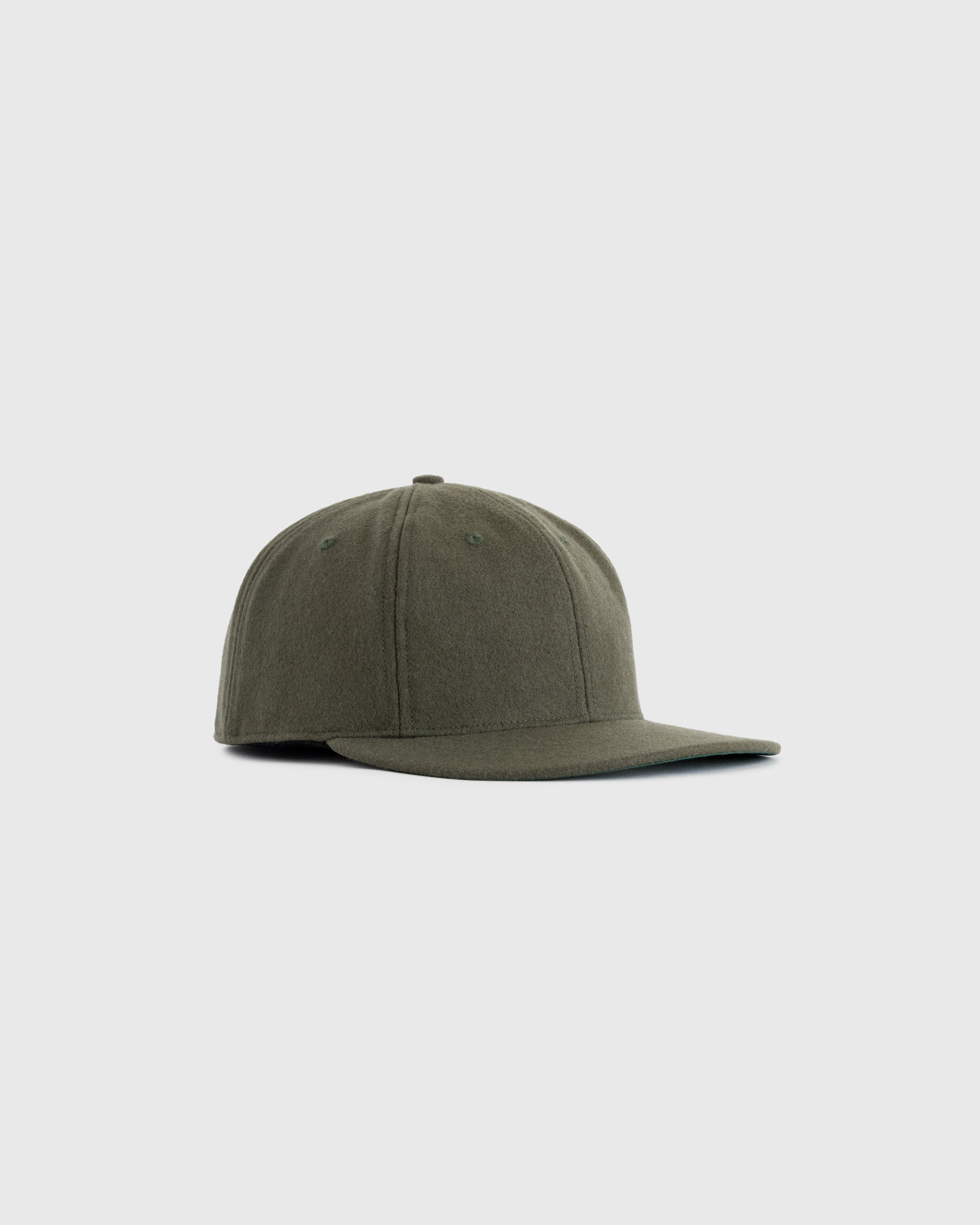Olive Wool Ballcap