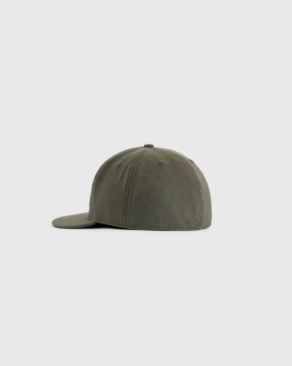 Olive Wool Ballcap