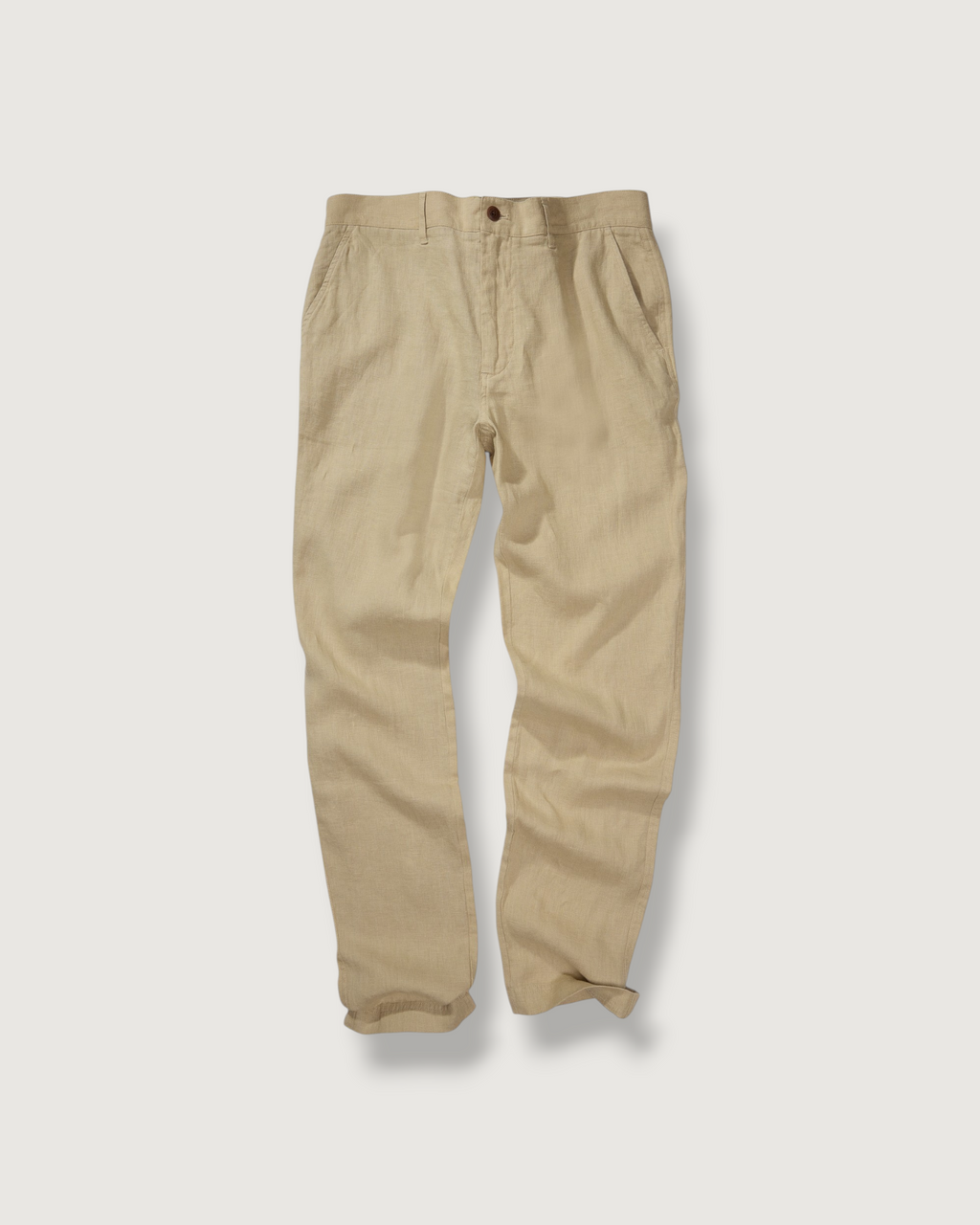 Bal Harbour Aventura Washed Linen Pants - Khaki