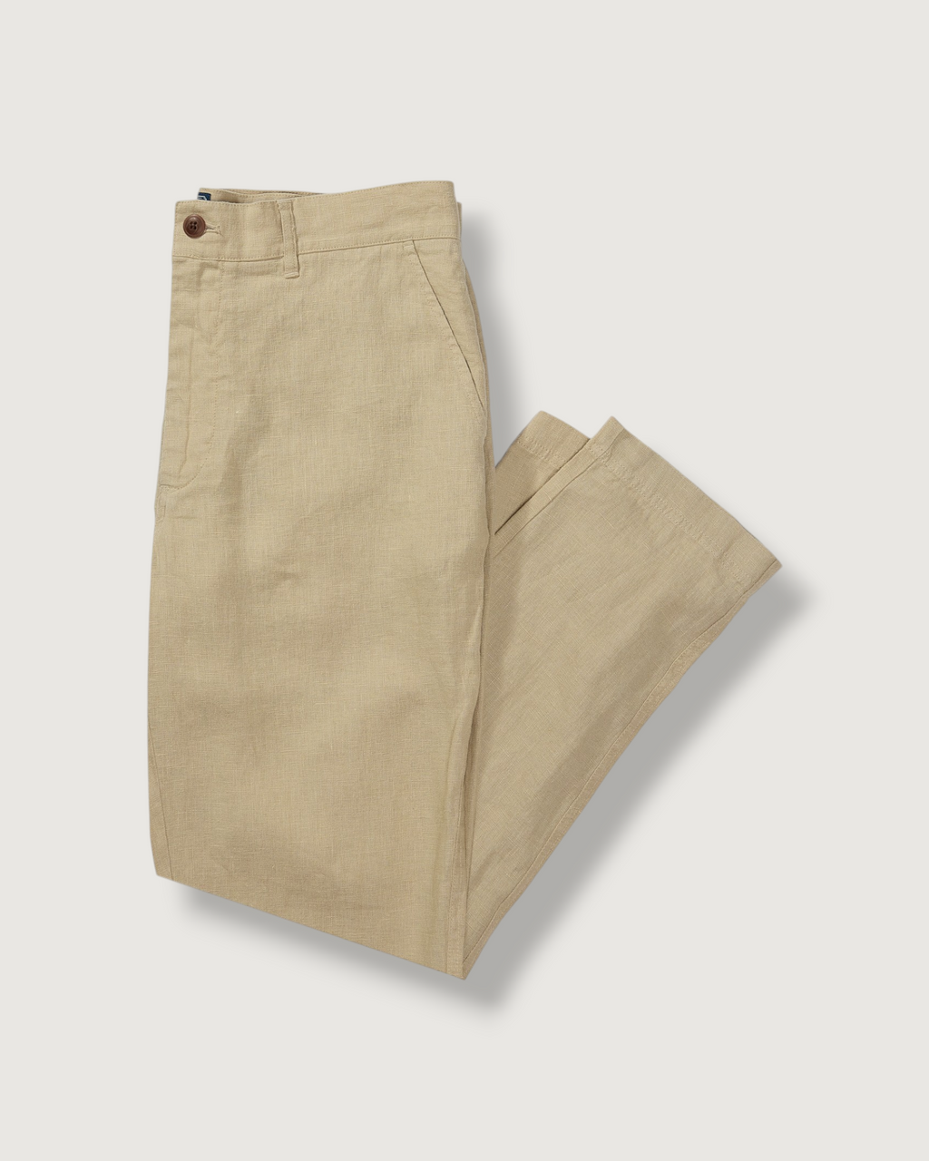Bal Harbour Aventura Washed Linen Pants - Khaki