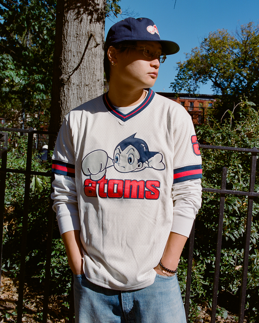 Sankei Atoms Mesh V-Neck Jersey