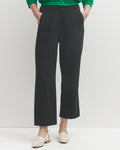Lowie Cotton Linen Black Trousers