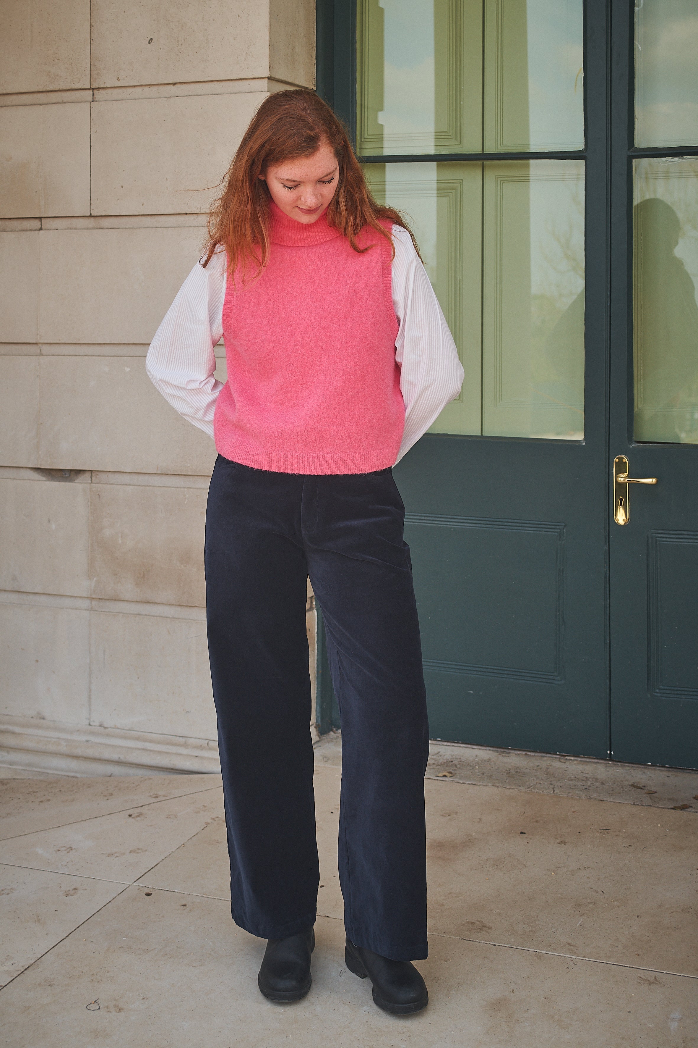 Lowie Velvet Midnight Trousers
