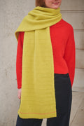 Lowie Alpaca Oversized Citrine Scarf