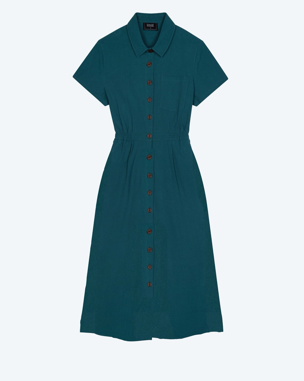 Lowie A-line Sage Shirt Dress