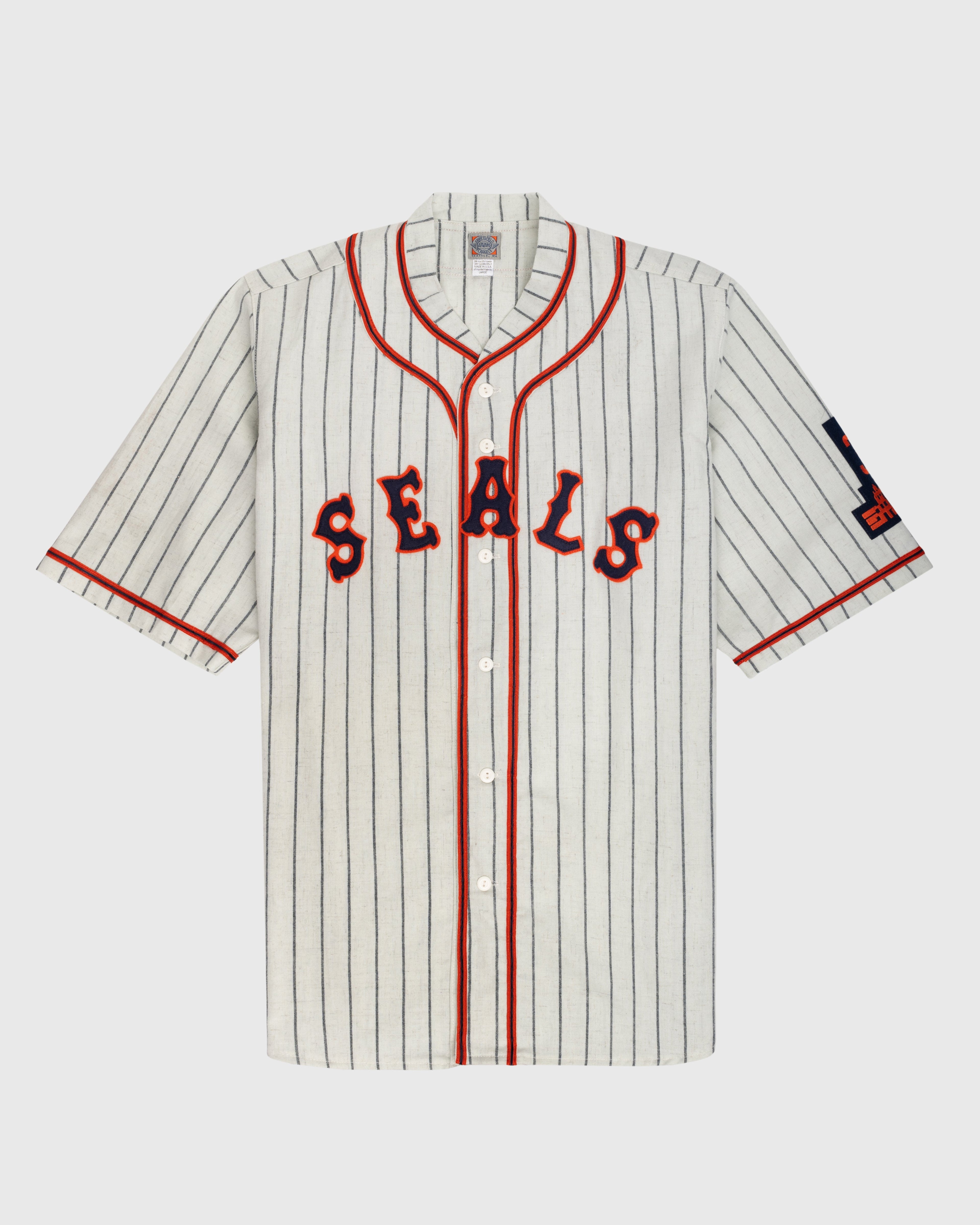San Francisco Seals 1938 Authentic Wool Home Baseball Jersey