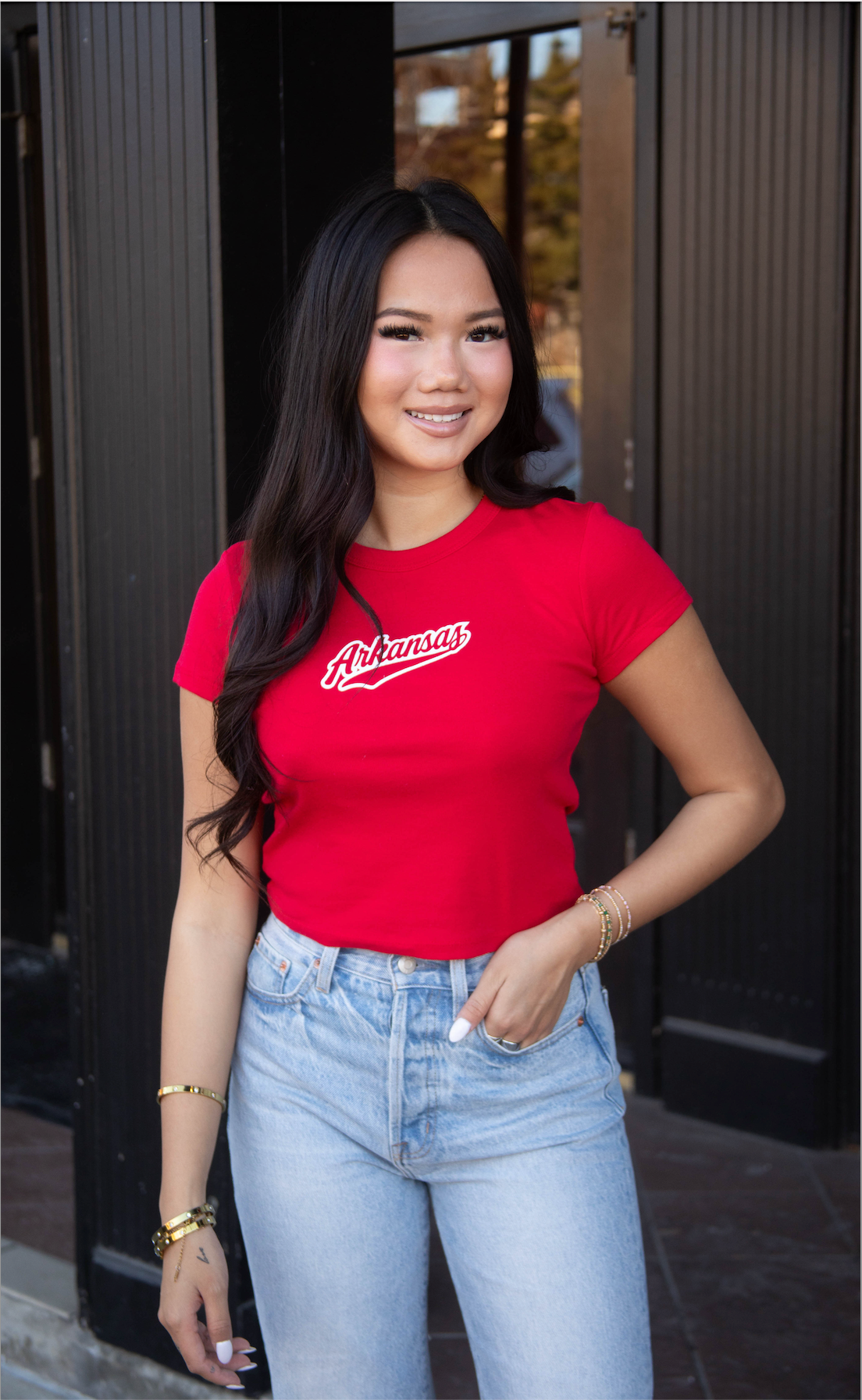 charlie southern: arkansas baby tee