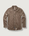 Saratoga Featherweight Corduroy Shirt - Mocha