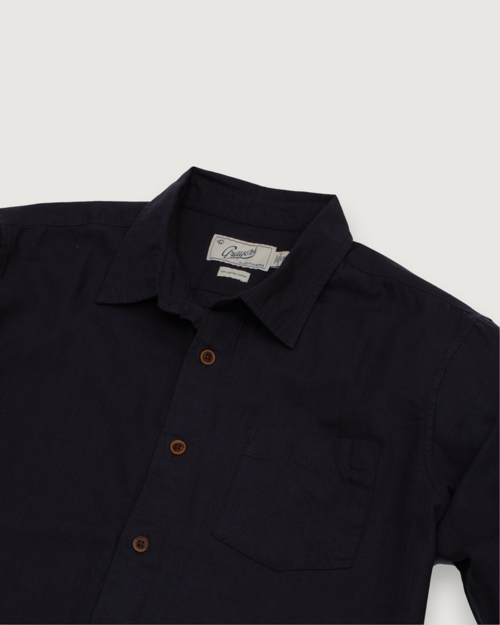 Lightweight  Powerloom Shirt - Ombre Blue