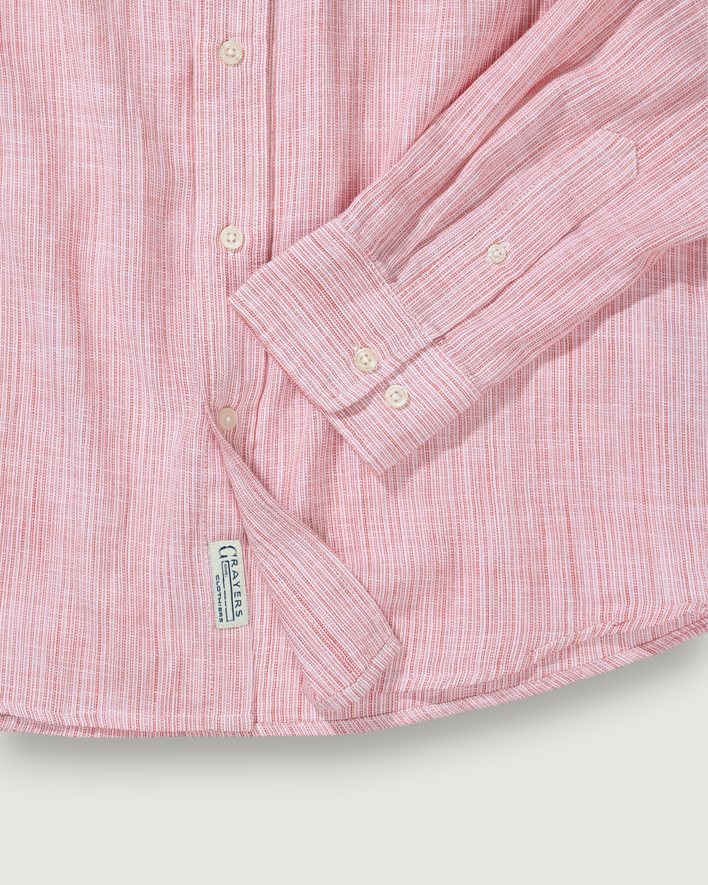 The Weaver's Stripe Shirt - Canyon Cream