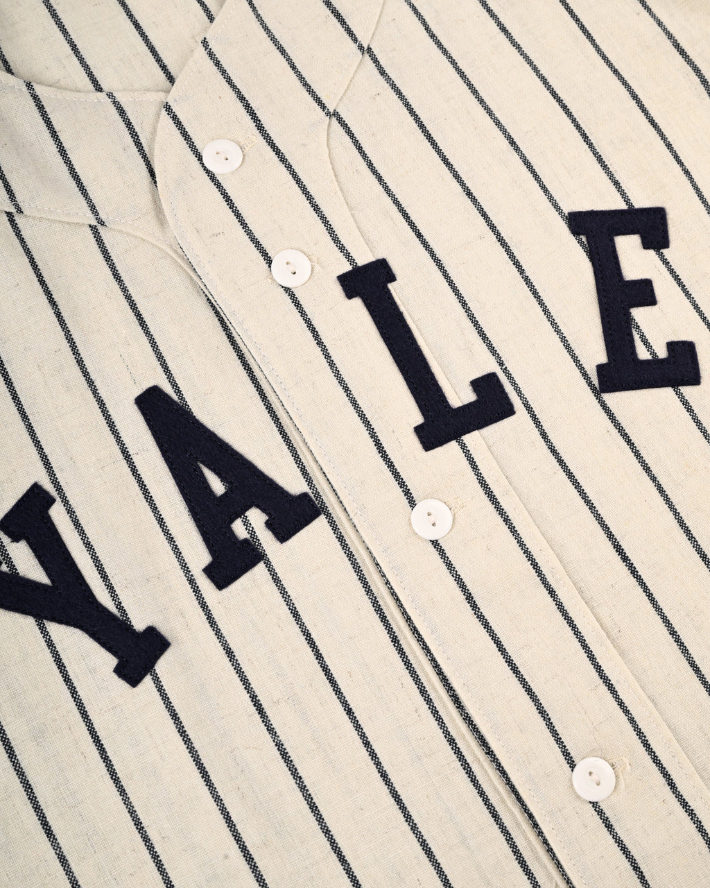 Yale University 1948 Authentic Wool Home Baseball Jersey