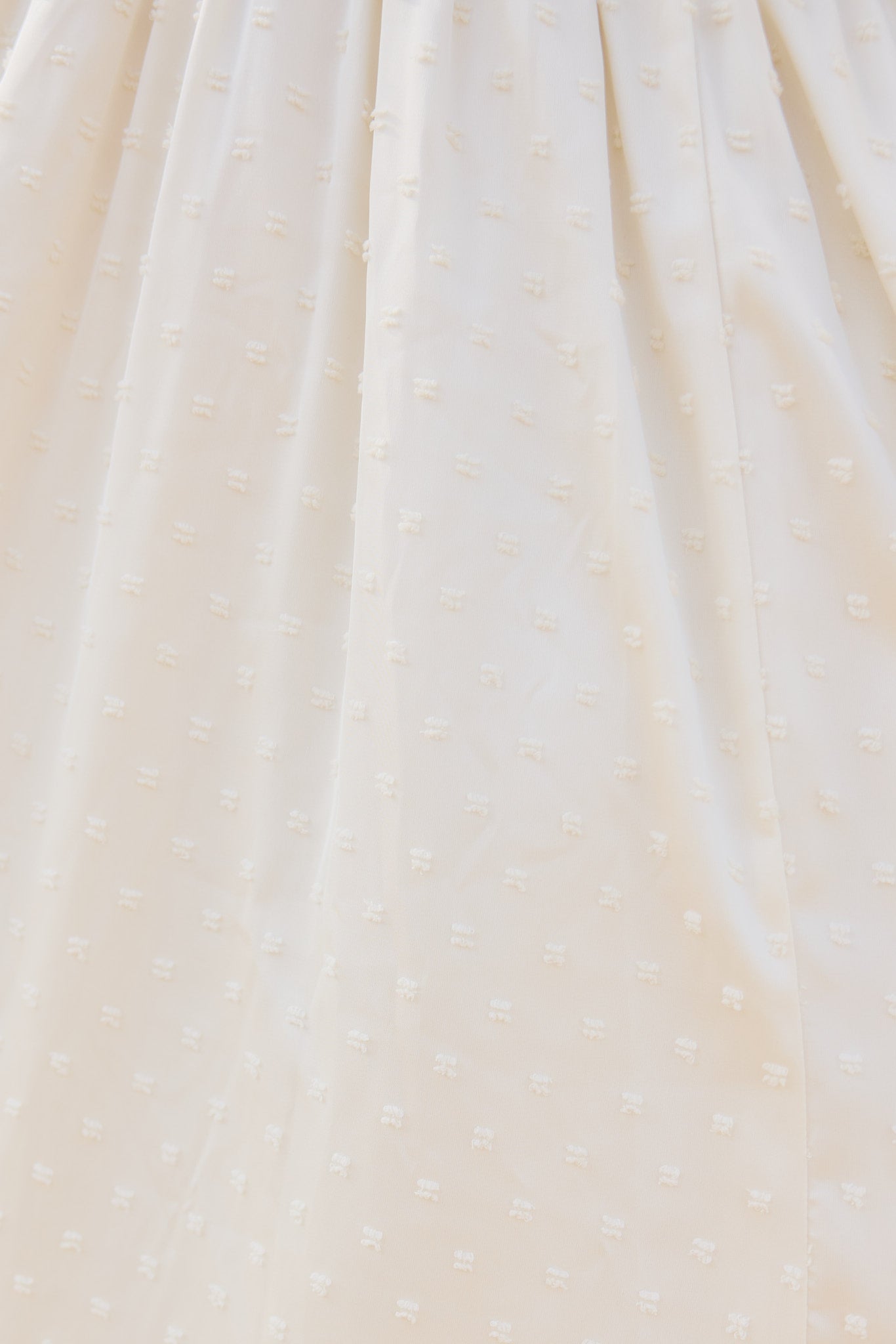 Zella Bow Dress in Ivory