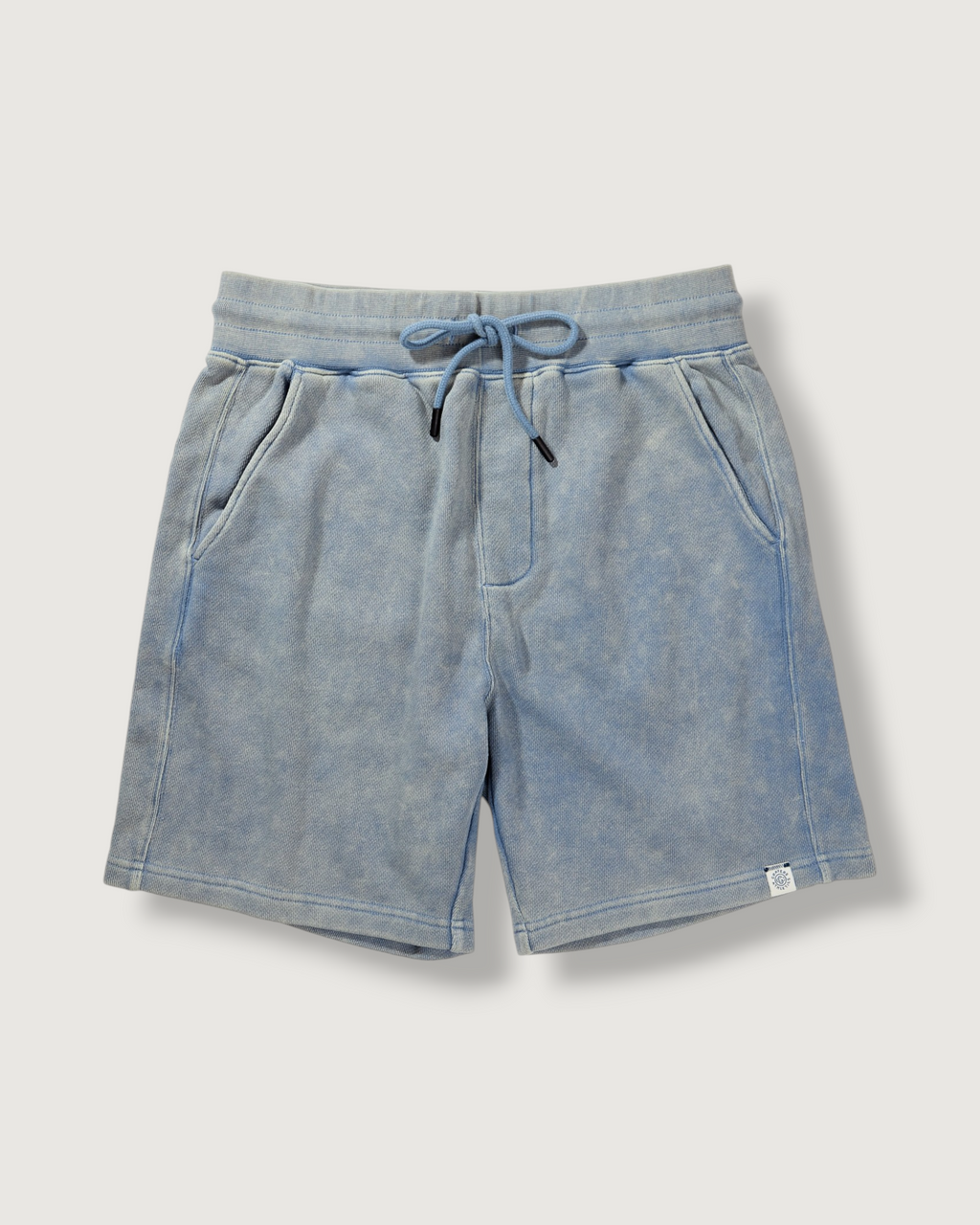 Sunfaded Terry Shorts 7" - Aegean Blue