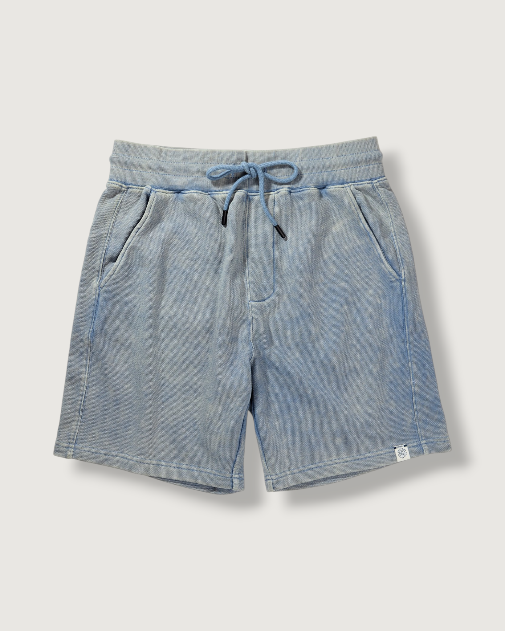 Sunfaded Terry Shorts 7" - Aegean Blue