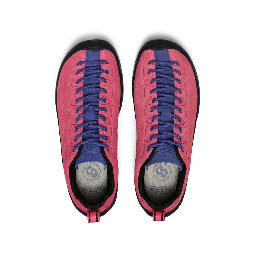 Keen Pink Lemonade/Skipper Blue Suede Trainer