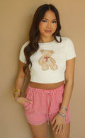 cuddle season short sleeve sweater