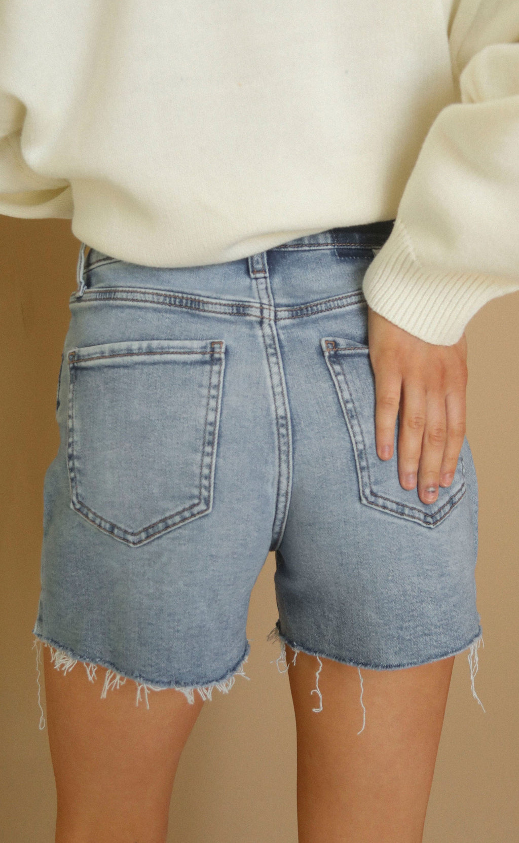 bottom line high rise vintage short - dance floor