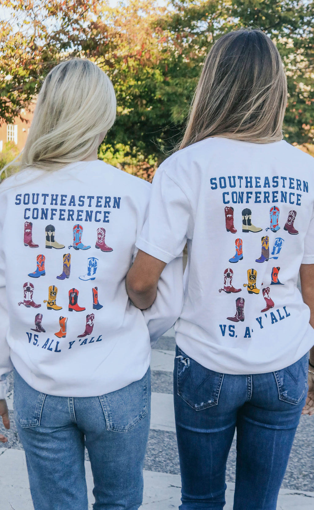 charlie southern: sec boot sweatshirt