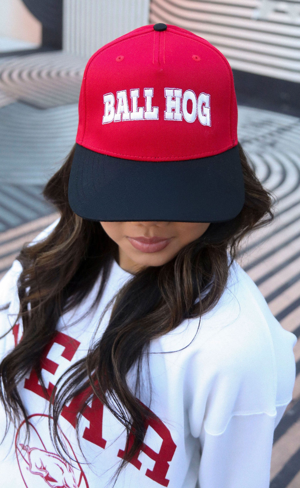charlie southern: ball hog trucker hat