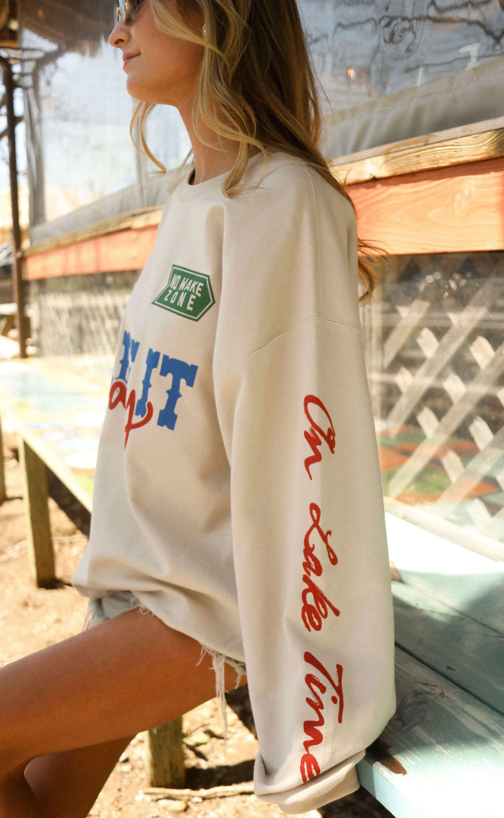 charlie southern: lake it easy sweatshirt