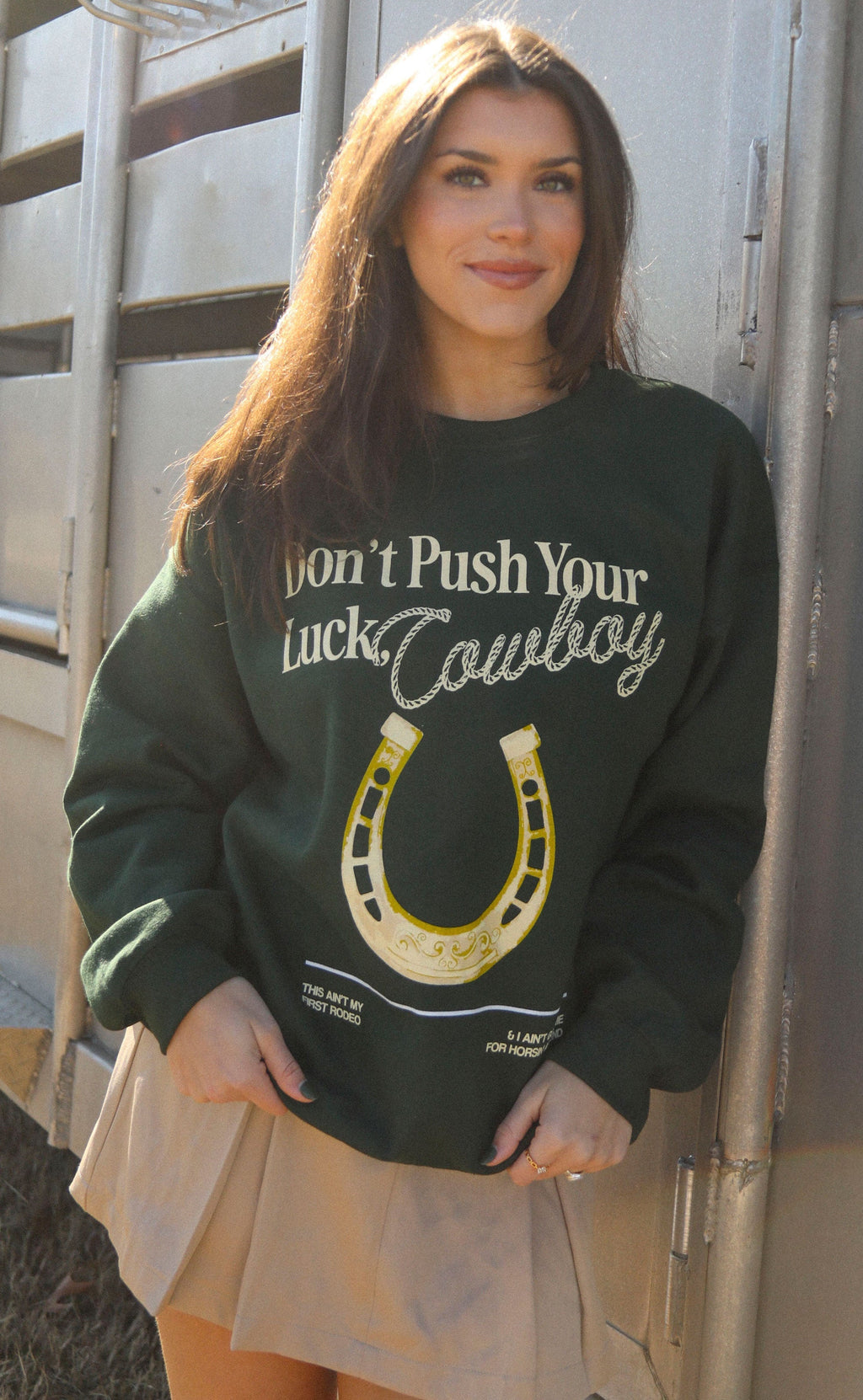 charlie southern: push your luck sweatshirt