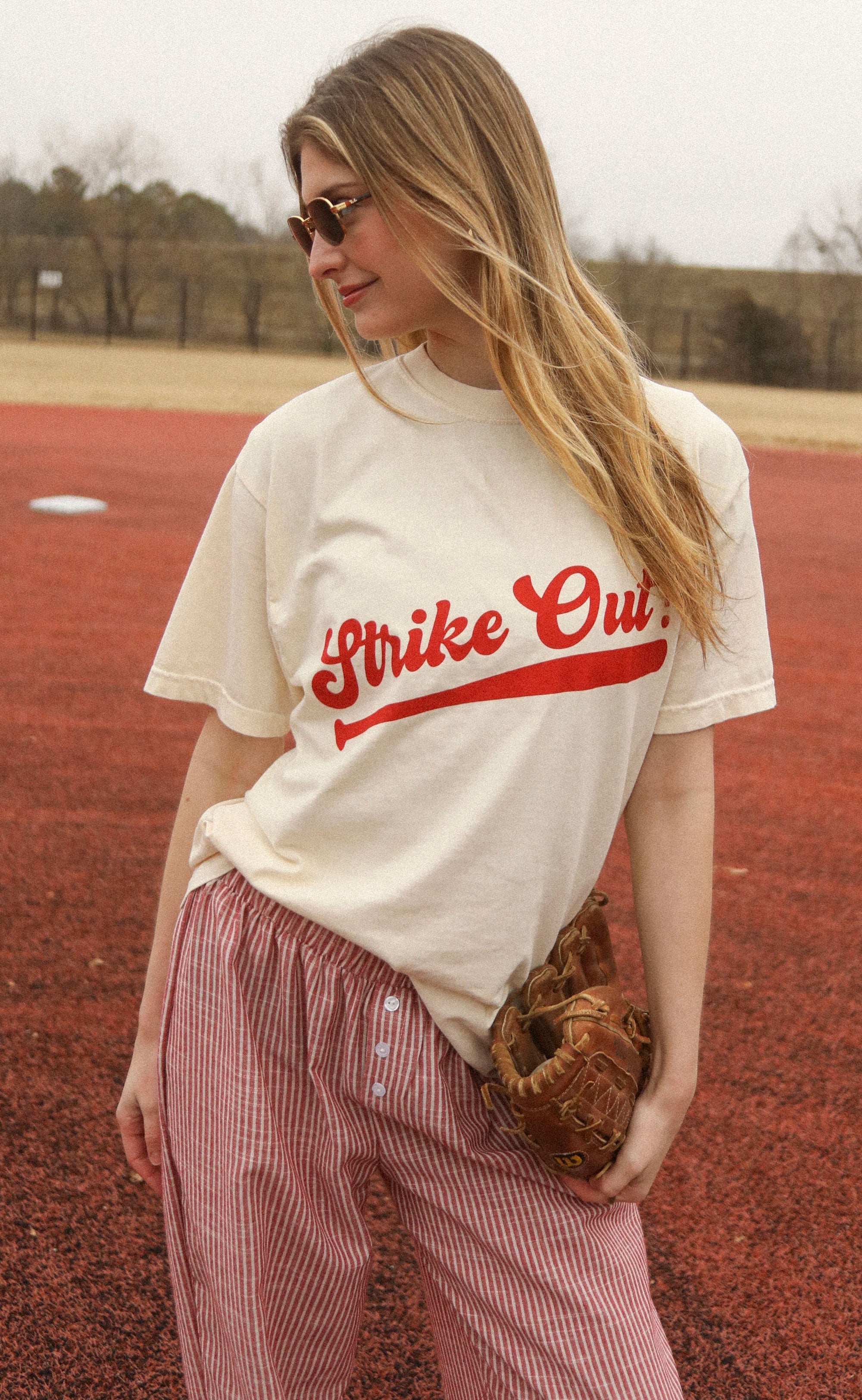charlie southern: strike out tee