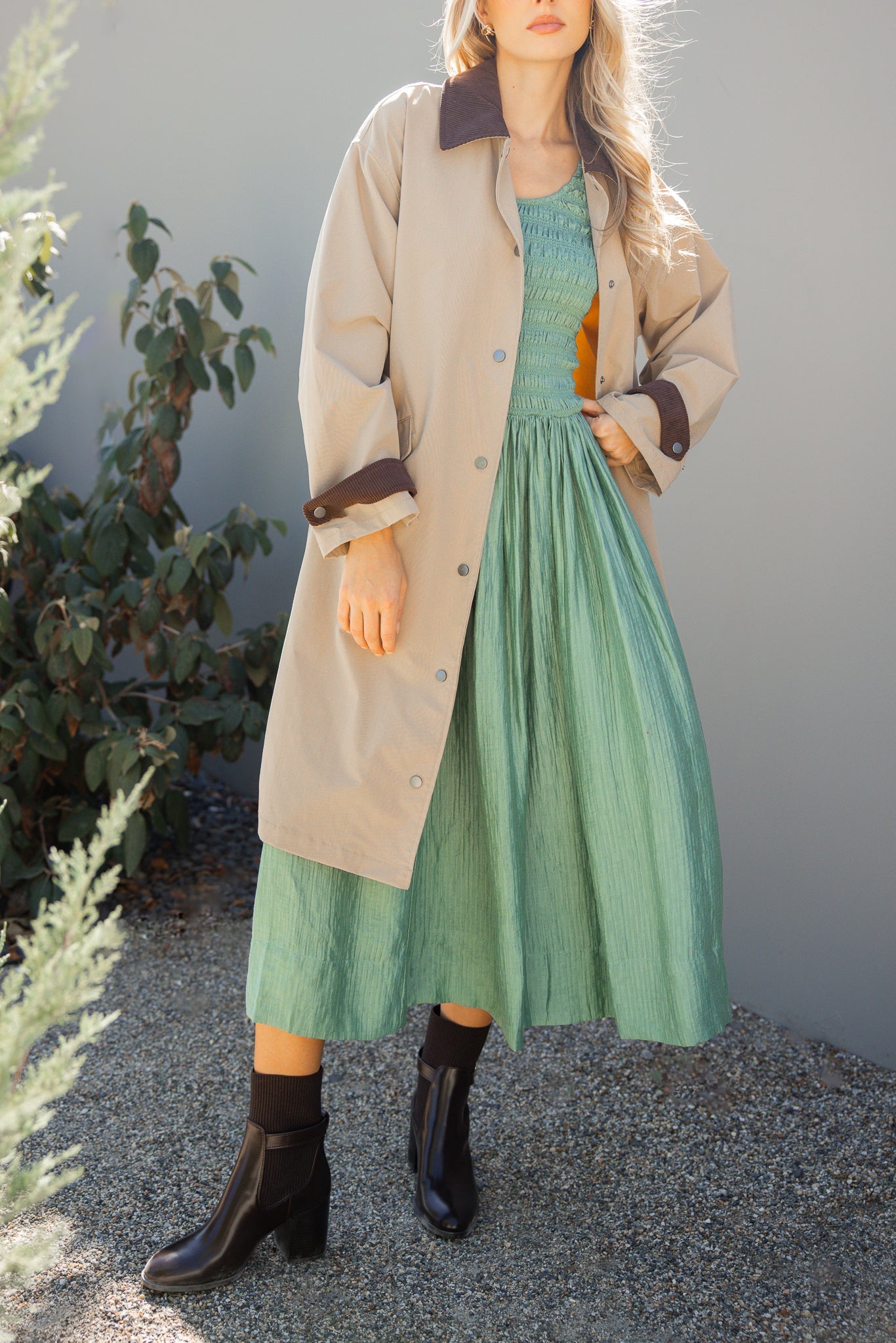 Marlow Dress in Green