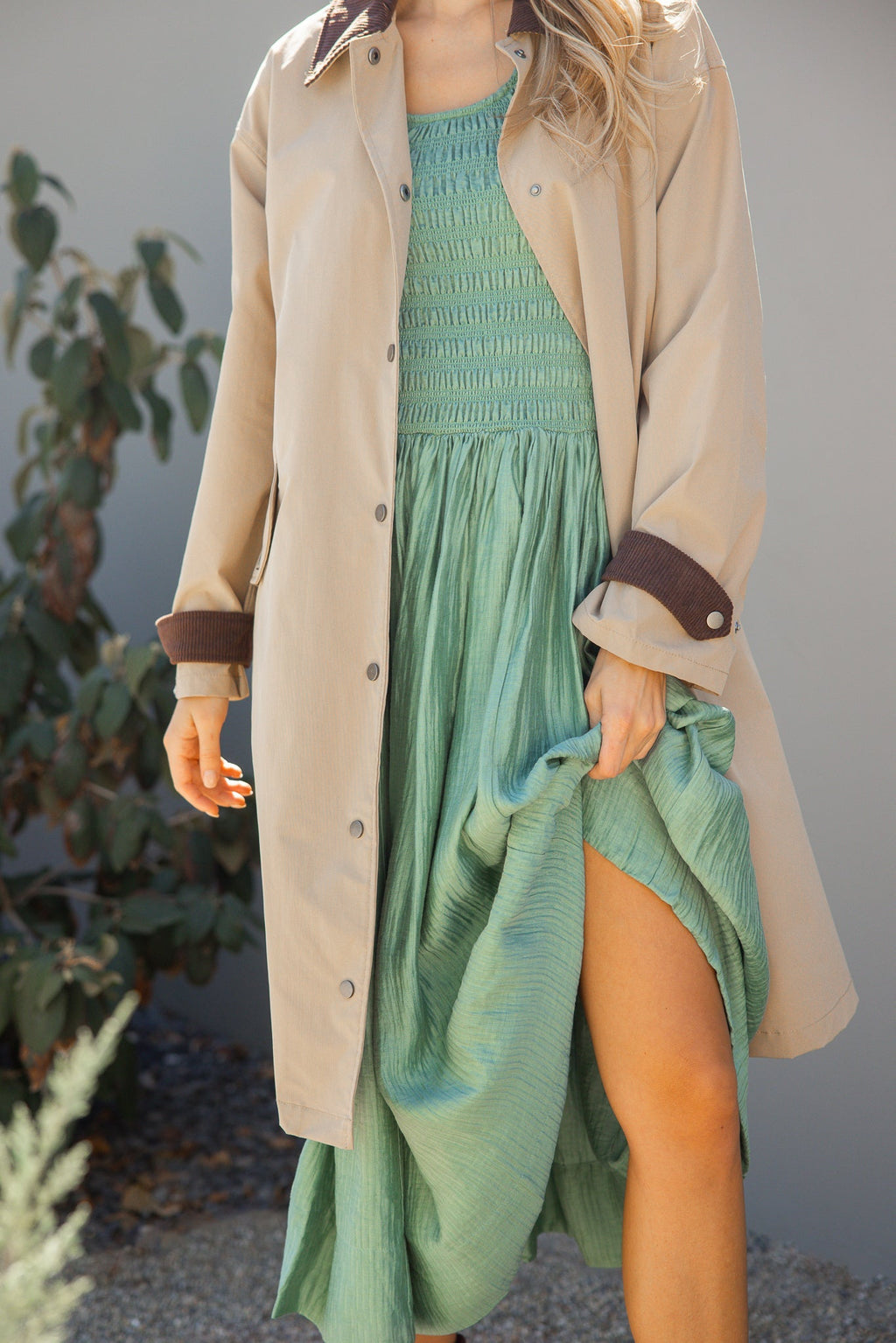 Marlow Dress in Green