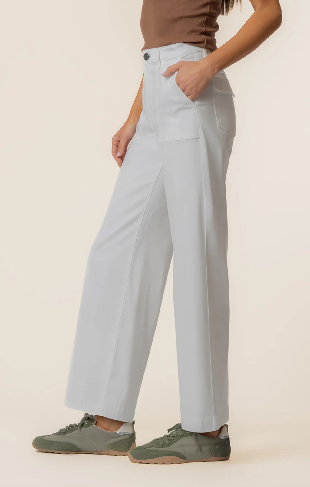 Meg High Rise Wide Leg Pant