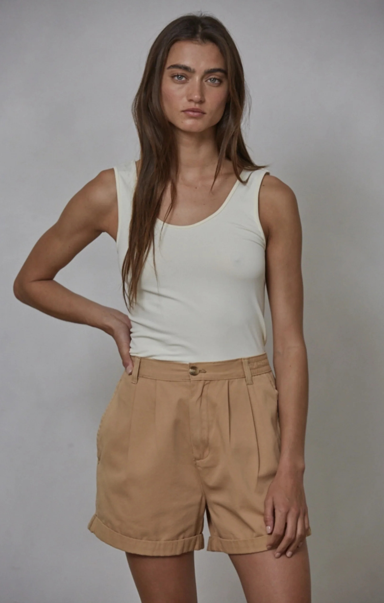 Seamless U-V Neck Tank