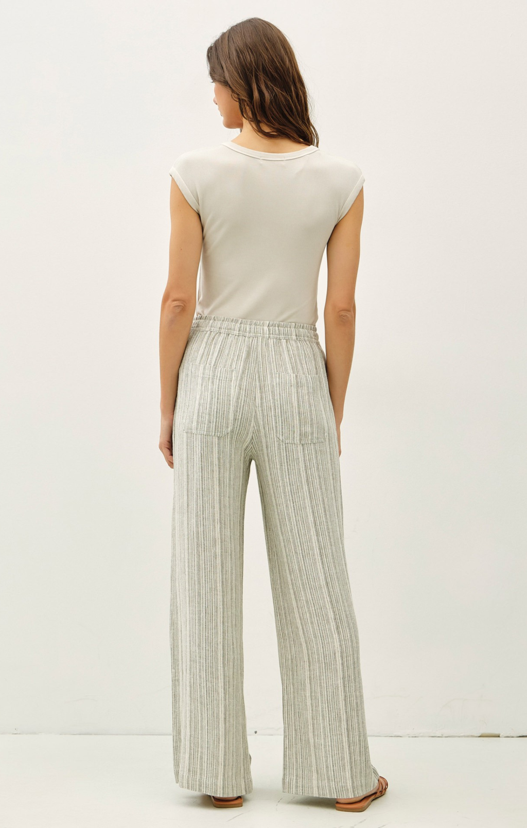 Ophelia Linen Wide Leg Pants
