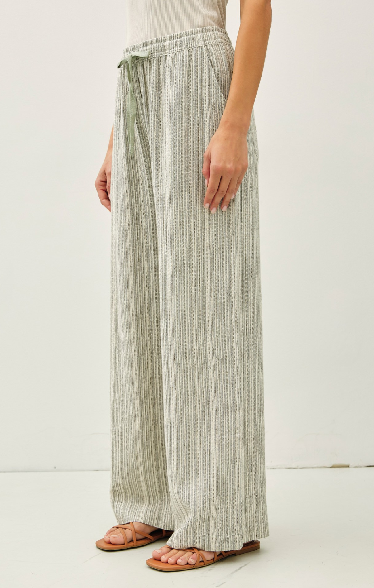 Ophelia Linen Wide Leg Pants